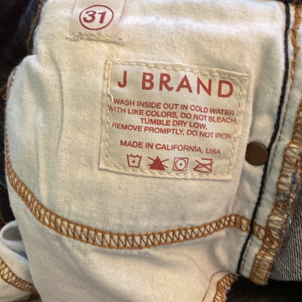 J Brand, size 31, blue jeans - Picture 8 of 8